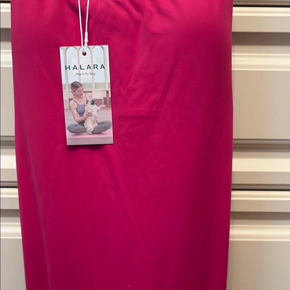 HALARA Vibrant Pink Dress